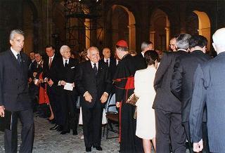 Concerto organizzato in occasione del 50° anniversario della Fondazione della Repubblica - Cortile d'Onore Palazzo del Quirinale