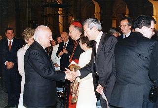 Concerto organizzato in occasione del 50° anniversario della Fondazione della Repubblica - Cortile d'Onore Palazzo del Quirinale