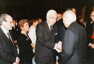 Concerto organizzato in occasione del 50° anniversario della Fondazione della Repubblica - Cortile d'Onore Palazzo del Quirinale
