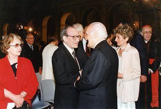 Concerto organizzato in occasione del 50° anniversario della Fondazione della Repubblica - Cortile d'Onore Palazzo del Quirinale