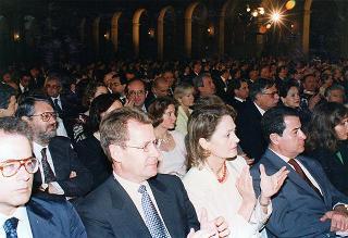 Concerto organizzato in occasione del 50° anniversario della Fondazione della Repubblica - Cortile d'Onore Palazzo del Quirinale