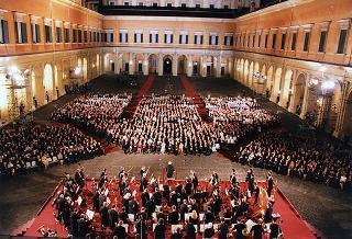 Concerto organizzato in occasione del 50° anniversario della Fondazione della Repubblica - Cortile d'Onore Palazzo del Quirinale