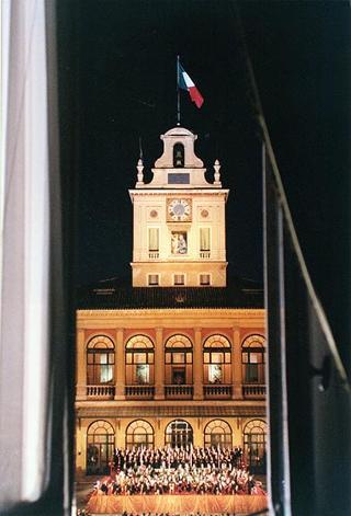 Concerto organizzato in occasione del 50° anniversario della Fondazione della Repubblica - Cortile d'Onore Palazzo del Quirinale