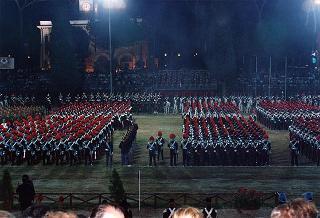 Roma, Piazza di Siena: intervento del Presidente della Repubblica alla celebrazione del 182° anniversario di fondazione dell'Arma dei Carabinieri