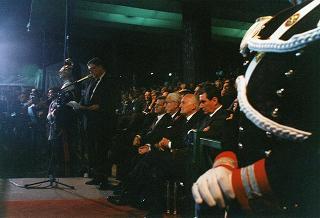 Roma, Piazza di Siena: intervento del Presidente della Repubblica alla celebrazione del 182° anniversario di fondazione dell'Arma dei Carabinieri
