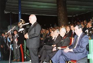 Roma, Piazza di Siena: intervento del Presidente della Repubblica alla celebrazione del 182° anniversario di fondazione dell'Arma dei Carabinieri