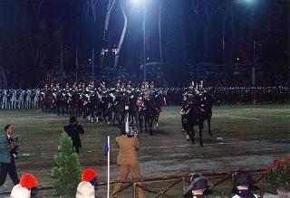 Roma, Piazza di Siena: intervento del Presidente della Repubblica alla celebrazione del 182° anniversario di fondazione dell'Arma dei Carabinieri