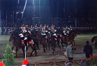 Roma, Piazza di Siena: intervento del Presidente della Repubblica alla celebrazione del 182° anniversario di fondazione dell'Arma dei Carabinieri