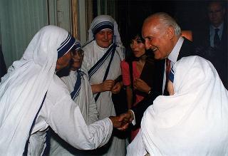 Incontro con Madre Teresa di Calcutta