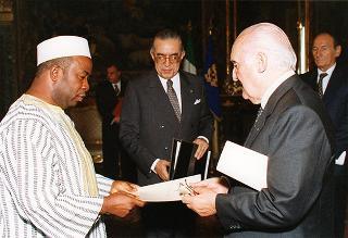 Mamadou Bamboun Kaba, nuovo ambasciatore della Repubblica di Guinea: presentazione lettere credenziali