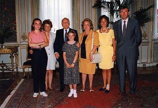 Grazia Garrino ed alcuni familiari