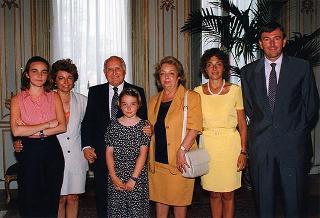 Grazia Garrino ed alcuni familiari