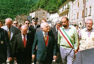 Toscana: visita del Presidente della Repubblica alle zone alluvionate della Versilia e della Garfagnana