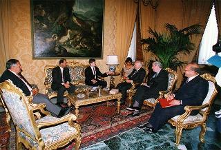 On. Patrick Kennedy e successiva colazione nel Belvedere del Torrino
