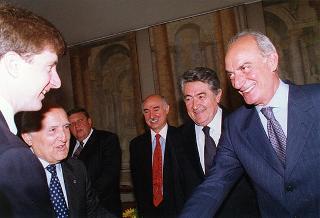 On. Patrick Kennedy e successiva colazione nel Belvedere del Torrino