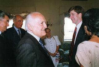 On. Patrick Kennedy e successiva colazione nel Belvedere del Torrino