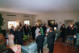 On. Patrick Kennedy e successiva colazione nel Belvedere del Torrino
