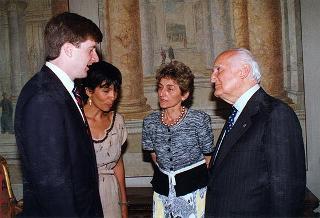On. Patrick Kennedy e successiva colazione nel Belvedere del Torrino
