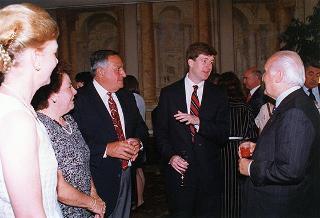 On. Patrick Kennedy e successiva colazione nel Belvedere del Torrino