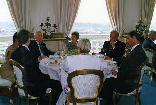 On. Patrick Kennedy e successiva colazione nel Belvedere del Torrino