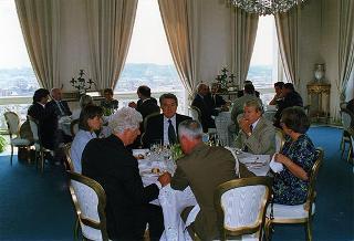 On. Patrick Kennedy e successiva colazione nel Belvedere del Torrino