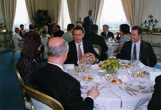 On. Patrick Kennedy e successiva colazione nel Belvedere del Torrino