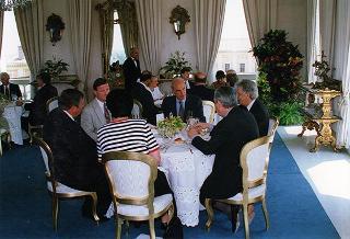 On. Patrick Kennedy e successiva colazione nel Belvedere del Torrino