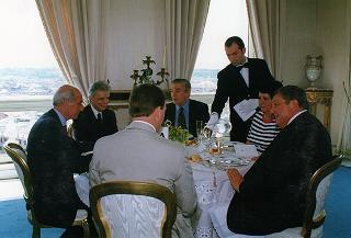 On. Patrick Kennedy e successiva colazione nel Belvedere del Torrino