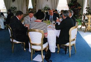 On. Patrick Kennedy e successiva colazione nel Belvedere del Torrino
