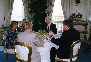 On. Patrick Kennedy e successiva colazione nel Belvedere del Torrino