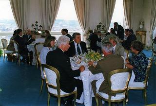On. Patrick Kennedy e successiva colazione nel Belvedere del Torrino