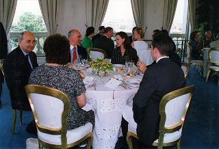 On. Patrick Kennedy e successiva colazione nel Belvedere del Torrino