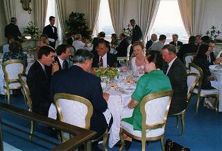 On. Patrick Kennedy e successiva colazione nel Belvedere del Torrino