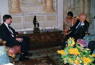 On. Patrick Kennedy e successiva colazione nel Belvedere del Torrino