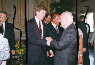 On. Patrick Kennedy e successiva colazione nel Belvedere del Torrino