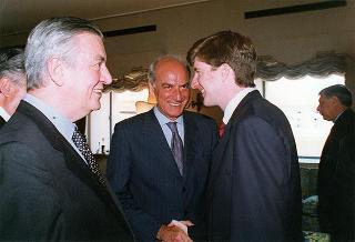 On. Patrick Kennedy e successiva colazione nel Belvedere del Torrino