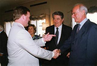 On. Patrick Kennedy e successiva colazione nel Belvedere del Torrino