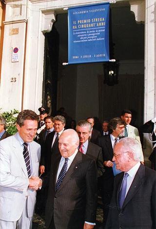 Roma, Accademia Valentino: intervento all'inaugurazione della Mostra "Il Premio Strega ha cinquant'anni"