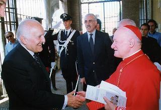 Roma, Chiesa di S. Giorgio al Velabro: intervento del Presidente della Repubblica alla cerimonia d'inaugurazione del restauro della Chiesa