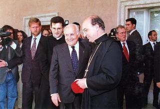 Cassino: intervento del Presidente della Repubblica all'inaugurazione della Mostra "Virgilio e il Chiostro", allestita presso l'Abbazia di Montecassino, e all'inaugurazione della Facoltà di Ingegneria dell'Università degli studi