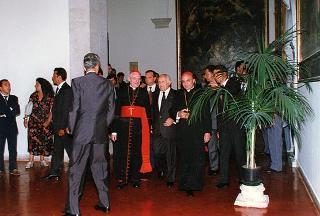 Cassino: intervento del Presidente della Repubblica all'inaugurazione della Mostra "Virgilio e il Chiostro", allestita presso l'Abbazia di Montecassino, e all'inaugurazione della Facoltà di Ingegneria dell'Università degli studi