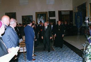Cassino: intervento del Presidente della Repubblica all'inaugurazione della Mostra "Virgilio e il Chiostro", allestita presso l'Abbazia di Montecassino, e all'inaugurazione della Facoltà di Ingegneria dell'Università degli studi