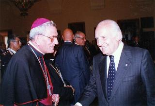 Cassino: intervento del Presidente della Repubblica all'inaugurazione della Mostra "Virgilio e il Chiostro", allestita presso l'Abbazia di Montecassino, e all'inaugurazione della Facoltà di Ingegneria dell'Università degli studi
