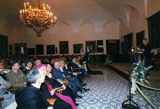 Cassino: intervento del Presidente della Repubblica all'inaugurazione della Mostra "Virgilio e il Chiostro", allestita presso l'Abbazia di Montecassino, e all'inaugurazione della Facoltà di Ingegneria dell'Università degli studi