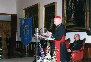 Cassino: intervento del Presidente della Repubblica all'inaugurazione della Mostra "Virgilio e il Chiostro", allestita presso l'Abbazia di Montecassino, e all'inaugurazione della Facoltà di Ingegneria dell'Università degli studi