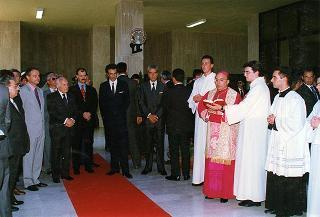 Cassino: intervento del Presidente della Repubblica all'inaugurazione della Mostra "Virgilio e il Chiostro", allestita presso l'Abbazia di Montecassino, e all'inaugurazione della Facoltà di Ingegneria dell'Università degli studi