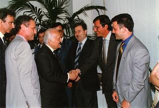 Cassino: intervento del Presidente della Repubblica all'inaugurazione della Mostra "Virgilio e il Chiostro", allestita presso l'Abbazia di Montecassino, e all'inaugurazione della Facoltà di Ingegneria dell'Università degli studi