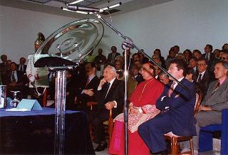 Cassino: intervento del Presidente della Repubblica all'inaugurazione della Mostra "Virgilio e il Chiostro", allestita presso l'Abbazia di Montecassino, e all'inaugurazione della Facoltà di Ingegneria dell'Università degli studi