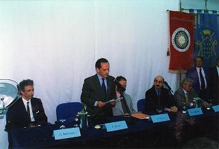 Cassino: intervento del Presidente della Repubblica all'inaugurazione della Mostra "Virgilio e il Chiostro", allestita presso l'Abbazia di Montecassino, e all'inaugurazione della Facoltà di Ingegneria dell'Università degli studi