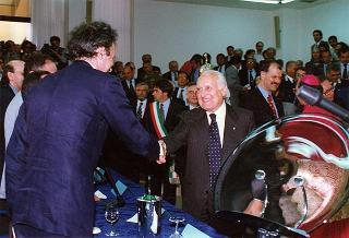 Cassino: intervento del Presidente della Repubblica all'inaugurazione della Mostra "Virgilio e il Chiostro", allestita presso l'Abbazia di Montecassino, e all'inaugurazione della Facoltà di Ingegneria dell'Università degli studi